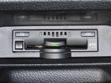 ETC車載器付きです。高速道路の料金所もスムーズに通過できます。