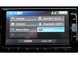 オーディオソースはこの中からお選び頂き♪お楽しみ下さい(^^♪♪Bluetooth接続対応ナビなので、スマホの音楽再生可能です♪♪