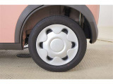 純正14インチスチールホイルでフルキャップです。タイヤサイズは155/65R14になります!