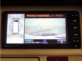 バックモニター&パノラミックビューで車庫入れや駐車もラクラク♪※あくまでも補助的な装置なので目視確認もお忘れなく!