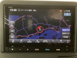 ナビ搭載車です!ナビがあれば初めての道でも安心して運転でき、よりドライブも楽しめますね♪