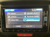 ホンダギャザーズメモリーナビ、フルセグ、DVD、CD再生にbluetoothのオーディオ機能が充実しています。