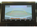 バック駐車が苦手な方の強い味方です。後方の状況が一目で分かりますので安心ですね。