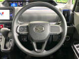 【ステアリングスイッチ】運転中、前方から目線をそらすことなく、オーディオ等の操作が可能な便利機能!安心&快適なドライブを演出してくれます♪