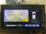 リアカメラ付で、後方をナビ画面で確認。車庫入れも安心です。もちろん、バックギアと連動しています。