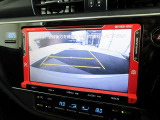 バックカメラで後方がリアルタイム映像で確認できます!商業施設や駐車場でのバック時、夜間のドライブでも安心です♪