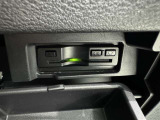 ETC車載器付きです。高速道路の料金所もスムーズに通過できます。