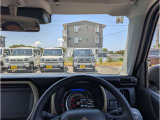 ドライバー目線です!運転席に座るとこんな感じです☆