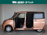 両側パワースライドドア付きだから、狭い駐車スペースなどでの 乗り降りラクラク!小さなお子さまのいるご家庭には嬉しい装備。