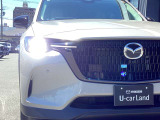 アダプティブLEDヘッドライト カメラや車速センサーと連動して、ハイ、ロー、ワイドローのLEDライトを常に最適な配光に自動制御する優れものです!