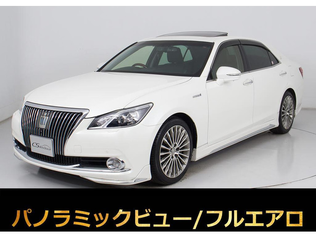 クラウンマジェスタ3.5 Fバージョン1オナ SR OP18AW 黒革 360禁煙
