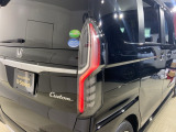 視認性がいいテールランプ。後続車にも存在をアピール。