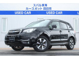 「アイサイトVer.3」を搭載した後期型モデルです!取り回しやすいサイズ感のミドルクラスSUV・フォレスター、人気の黒色