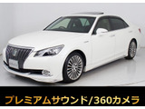 クラウンマジェスタ 3.5 Fバージョン SR 黒革 エアロ OP18AW Pサウンド
