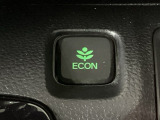 ★ECONスイッチ★ エコドライブを加速しよう!スイッチをONにすると、運転の仕方によるロスを抑え込み燃費をよくするようクルマが頑張ります(*^ー^*)燃費向上にチャレンジ♪