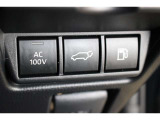 1500W、AC100V電源。電動バックドアスイッチ。