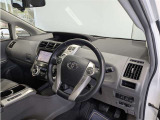 見通しのよいすっきりとした視界で、誰でも運転しやすいです。運転のしやすさは疲れにくさにも繋がりますよ♪