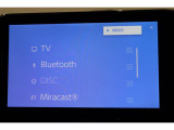 Bluetoothオーディオ再生、地デジ(フルセグ)対応。CD・DVDプレイヤーも装着しています☆