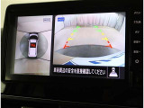 バックガイドモニターで、後方を確認しながら安心して駐車することができます。運転初心者も熟練者も必須の機能ですよ!