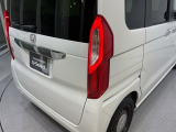 視認性がいいテールランプ。後続車にも存在をアピール。