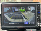 バックカメラ装着車です!!モニターで確認できるので後方もしっかり確認ができます。