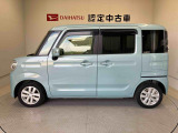 側面からの写真です。ご希望のお車が見当たらない場合は、弊社スタッフがしっかりとお客様のご要望に合ったお車をお探し致します。
