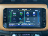 メニューを開いていただくと緑はオーディオ機能で青はナビゲーション機能とわかりやすくなっております。