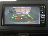 バックガイドモニターで、後方を確認しながら安心して駐車することができます。運転初心者も熟練者も必須の機能ですよ!