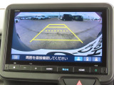 リアワイドカメラシステム!従来の視野に加えて、後方側方を約180&deg;まで見えるワイドビューと、後方を真上から見たような視野で駐車時などに便利なトップダウンビューの3つの視野があります!