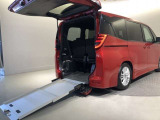 スローパーを降ろして伸ばした処です。降ろす時は後ろの車高も低くして傾斜を抑えることができます。