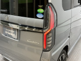 視認性がいいテールランプ。後続車にも存在をアピール。