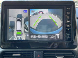 上から見たような画像で車庫入れなどに便利なアラウンドビューモニター