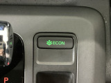 ★ECONスイッチ★ エコドライブを加速しよう!スイッチをONにすると、運転の仕方によるロスを抑え込み燃費をよくするようクルマが頑張ります(*^ー^*)燃費向上にチャレンジ♪