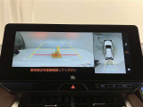 車両の周囲が見える全周囲カメラを装着♪