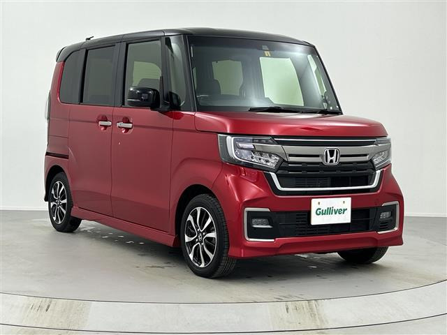 N-BOXカスタム L 本革シート 修復歴無し