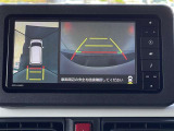狭い駐車場や立体駐車場などもリアルに映るバックガイドモニター付でラクラク駐車♪(パノラミックビューモニター付)