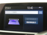 ETCの履歴などが画面で確認できます。