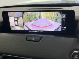 【360&deg;ビューモニター】専用のカメラにより、上から見下ろしたような視点で360度クルマの周囲を確認することができます☆死角部分も確認しやすく、狭い場所での切り返しや駐車もスムーズに行えます。