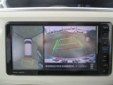 バックモニター付きなので駐車も安心