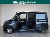 両側パワースライドドア付きだから、狭い駐車スペースなどでの 乗り降りラクラク!小さなお子さまのいるご家庭には嬉しい装備。