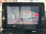 バックカメラ付きで見えないバンパー付近もバックカメラがしっかりカバーします