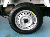 145/80R12 ホイールも綺麗に清掃済み
