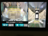 マルチビューカメラシステム。前後左右にカメラがついているのでとっても安心ですね。