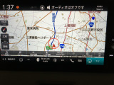 ナビゲーションももちろん装備。多彩な機能で快適ドライブをアシスト。オーディオ機能も充実していますね。