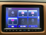 ナビゲーションはフルセグTV対応のGathers純正メモリーナビを搭載しています。Bluetoothオーディオ機能がありますので、スマートフォンなどの音楽も再生できます。