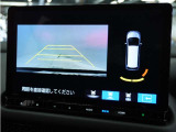◆リアワイドカメラシステム◆3種類の表示で後方確認をサポート♪セレクトレバーを「R」の位置に入れるとカメラ画像に切り替え。ノーマルビューでは従来のリアカメラと同様の標準的なビューで表示します!