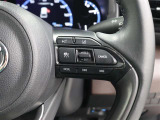 レーダークルーズコントロール使用時に、同一車線内中央を走行できるよう操舵を支援するレーントレーシングアシスト[LTA]が装着されています。