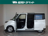 両側パワースライドドア付きだから、狭い駐車スペースなどでの 乗り降りラクラク!小さなお子さまのいるご家庭には嬉しい装備。