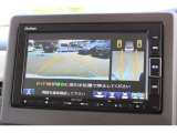 車庫入れ時は、バックカメラ搭載であんしんです。