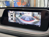 360度ビューカメラを搭載。狭い駐車場でも安心サポート